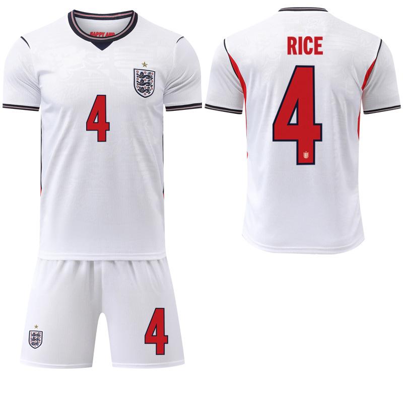 2026 World Cup England No. 10 Bellingham jersey Home national team 7 Saca 9 Kane football jersey #16