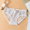 Tenké průhledné dívčí vyhloubené spodní prádlo Malé Fresh Cross Mesh Triangle Kalhoty Dámské Krajkové Triangle Kalhoty Dámské