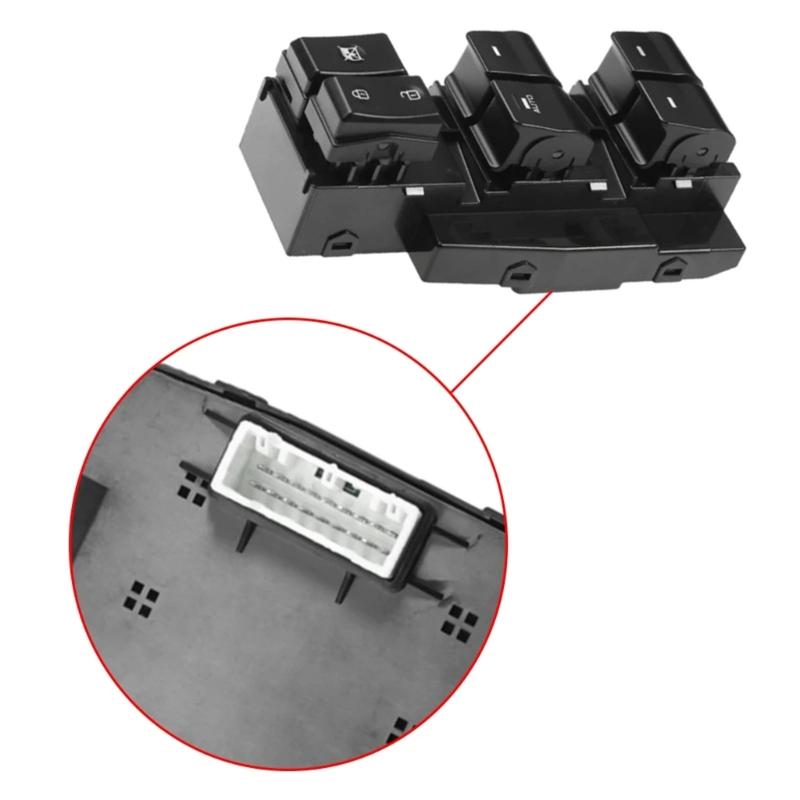 High Reliability Electric Window Switch Glass Lift Button Regulator Front Left Driver Side for 93570-F20004X 93570-F2000