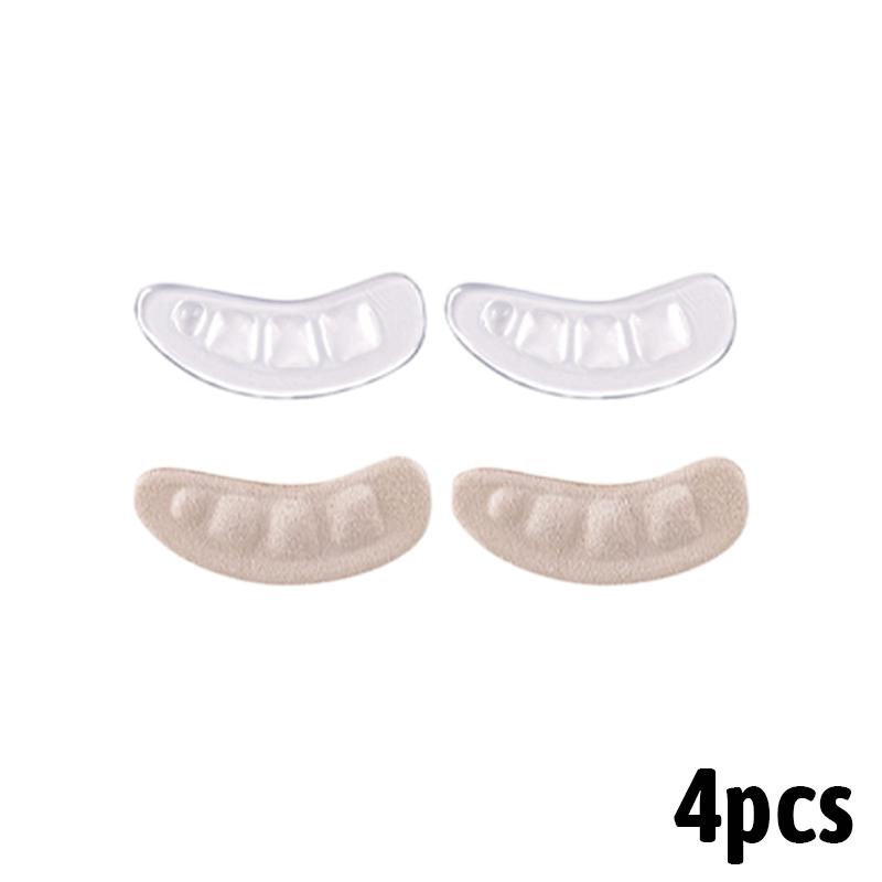 Shoe Pads for High Heels Scandals Non-Slip Forefoot Pads Anti-wear Feet Silicone Heel Protectors for Women Shoes Heel Protectors