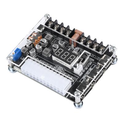 20/24 Pin ATX Power Adapter Board Power Module Adapter Adjustable Voltage With Red Digital Display Support For PD2.0/PD3.0
