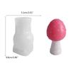 Flexible Silicone Mold Handmade Scented Candle Mould Mushroom Shape Aromatherapys Jewelry Mold Home Decoration Mold
