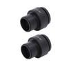 2 Stück 10x Mikroskop-Okulare 22mm Hoher Augenabstand Weites Sichtfeld Optische Linse Okular Dioptrieneinstellung 30mm Anschluss