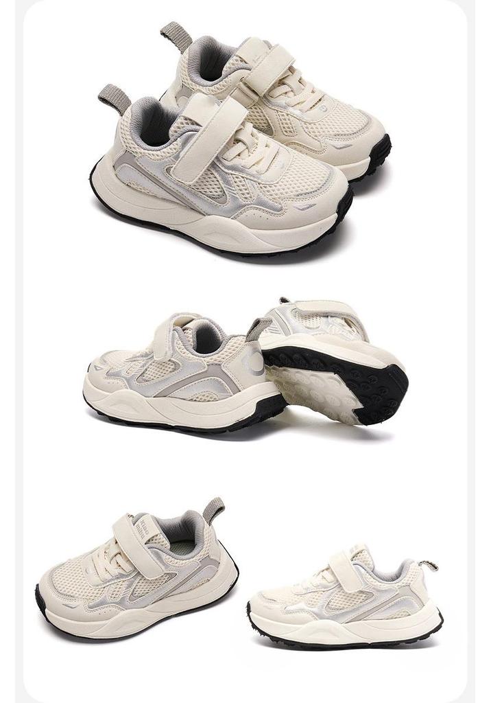 Girls' Lightweight Soft Sole Sports Shoes – Spring/Autumn 2026 Casual Running Shoes for Kids