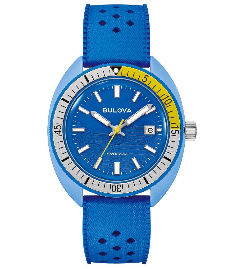 

Мужские часы Bulova Archive Series Snorkel Blue Tang 41 мм 98B445 синий