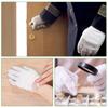 60 white pure cotton gloves, suitable for drying hands while sleeping, washable high-quality cotton gloves (XL)