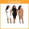 Elegant Women's Summer Bodycon Pencil Cocktail Evening Dress In Plus Sizes