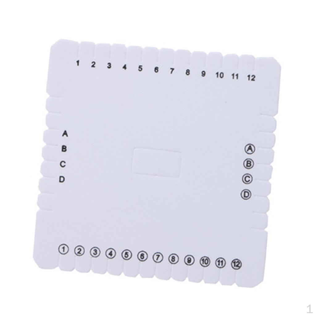 

Bracelet Disc String Craft Foam Weaving Board DIY Square