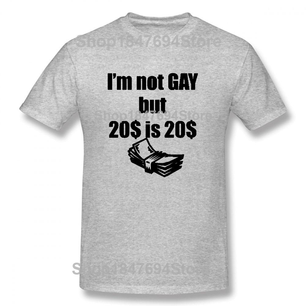 SORRY DAD I LIKE BOYS Gay Pride T Shirt Funny Tshirt Mens Clothing Short Sleeve I'm Not Gay But 20 Bucks Is 20 Bucks T-shirt