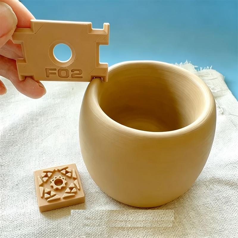 1/2pcs Multi-Size Edge Pottery Clay Trimming Scraper Non-Slip Texture for Handmade Pottery Shaping DIY Ceramic Art Projects