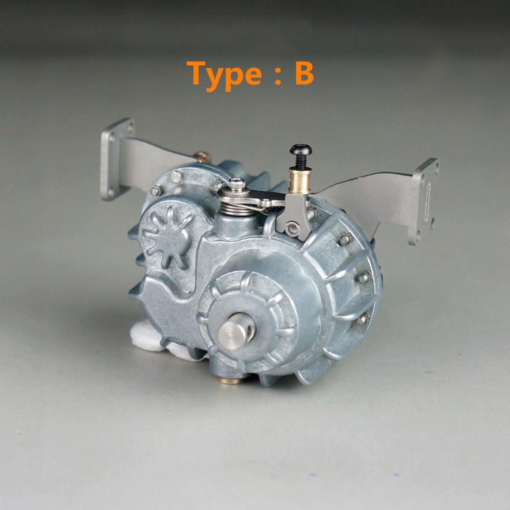 

Металева центральна диференціальна роздавальна коробка з функцією блокування для 1/14 Tamiya Truck Tractor Scania King Hauler Benz Volvo B