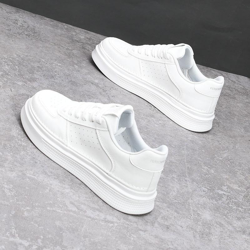 

Summer 22 new casual board shoes leather surface breathable sports shoes platform trendy shoes 44