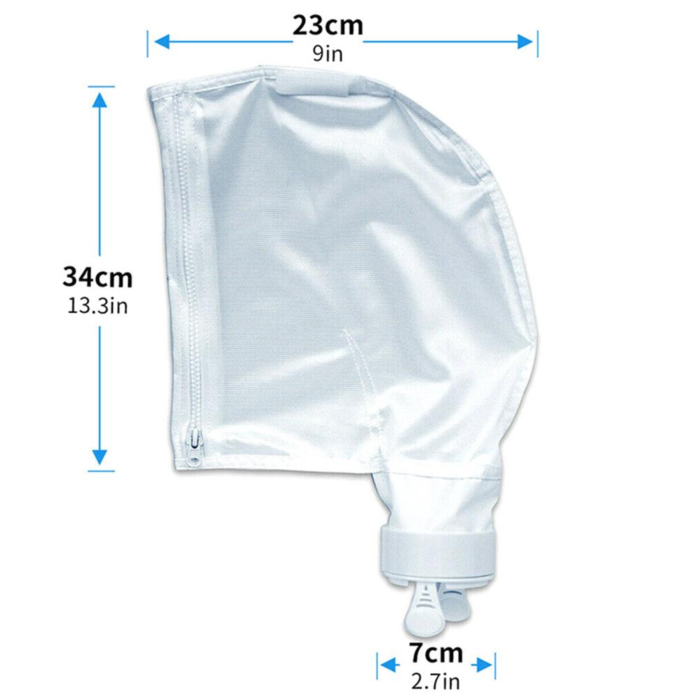 Reißverschluss-Filterbeutel für Schwimmbadreiniger Ersatz für Polaris 280 480 Pool Teich Spa Reinigungsfilterteile