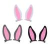 2 Pieces Felts Rabbit Hair Clip Secure Grip Design Hair Accessories For Kids Adults Lightweight Practical Hairpins
