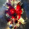 Kai Jin Nordic Christmas Stair Garland Banner Ornament for Home Decoration