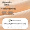LANGSHA Women's High-Waist Tummy Control Antibacterial Underwear 4-Pack