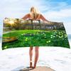 Beach Towel Garden Microfiber Oversized Travel Towel Lightweight Compact Beach Accessories Super Absorbent Quick Dry Towels