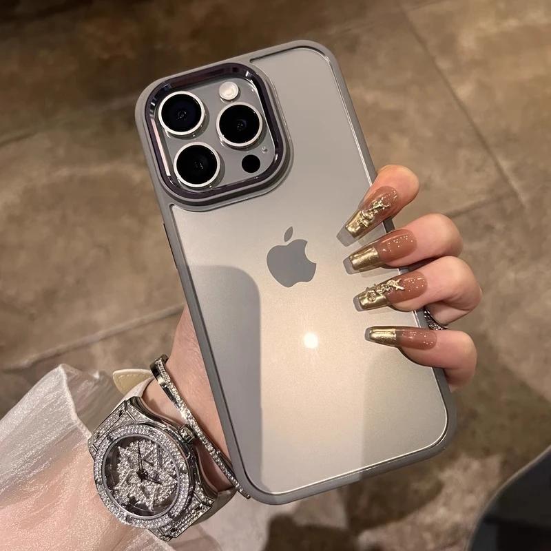 Transparent Phone Case For For Iphone 11 12 13 14 15 16 17 Pro Max Plus Air Clear Shockproof Bumper Cases Cover