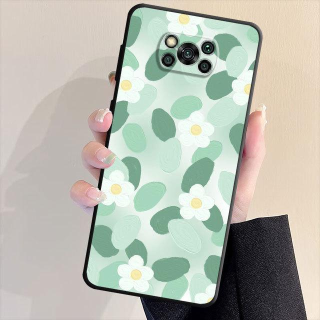 Silikonowe matowe etui do Samsung Galaxy S21 S22 S20 Note 20 Ultra 10 Plus 8 9 S23 S22 Ultra 5g Note20 S20 Piękne etui z kwiatem