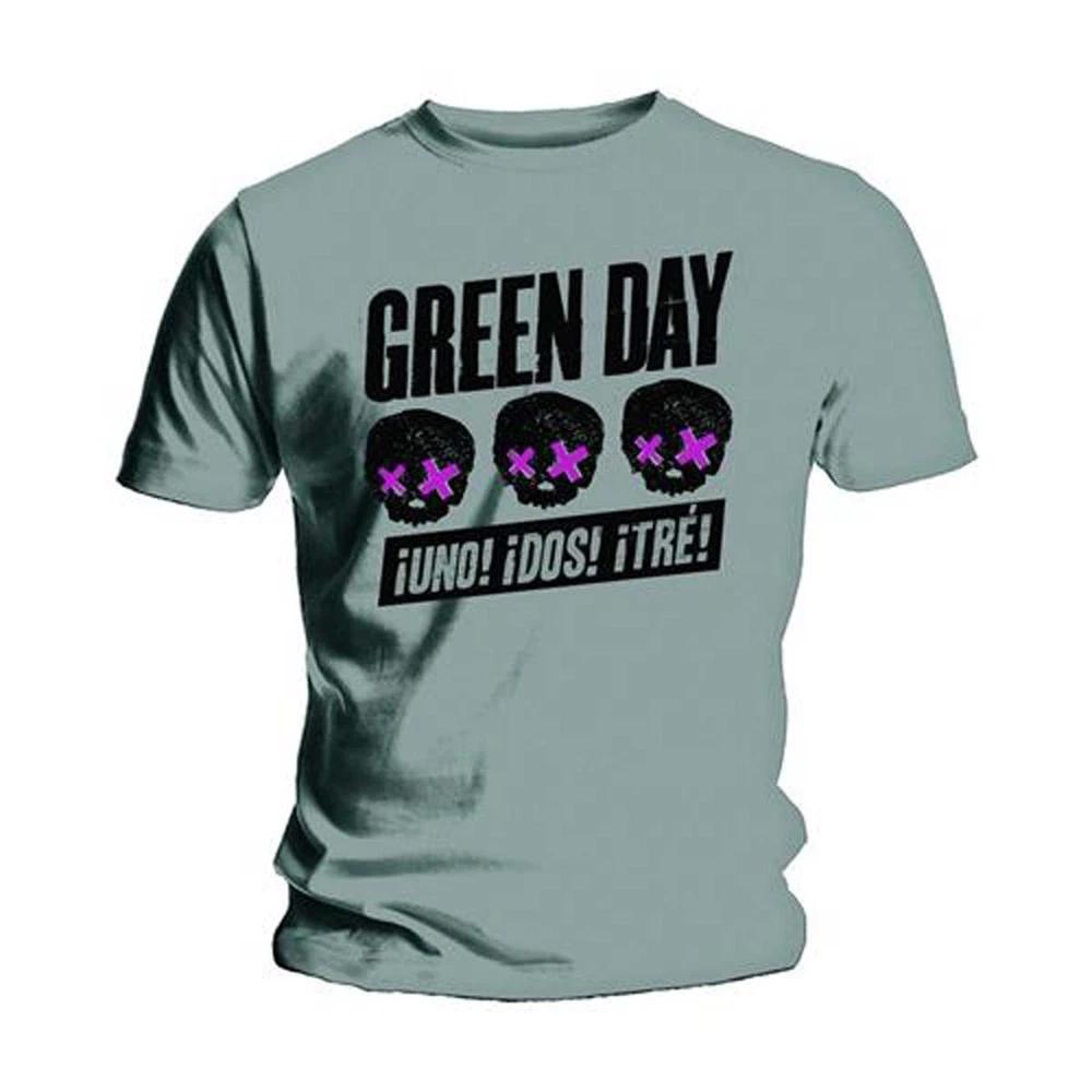 Green Day Three Heads Better Than One Unisexs Tshirt L