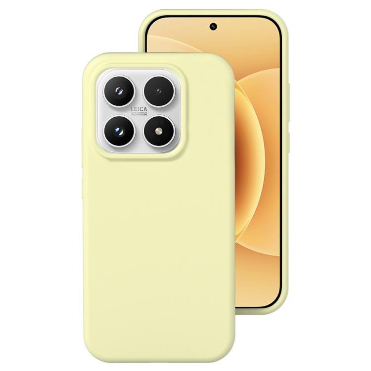 For Xiaomi 17 Liquid Silicone Phone Case Skin-Friendly Shockproof Protective Back Cover