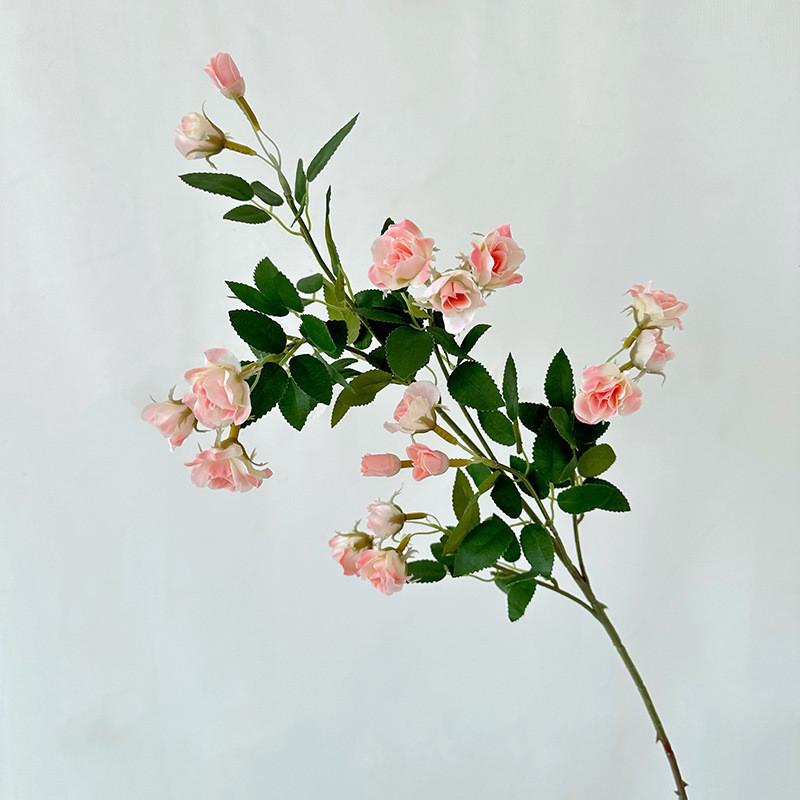 Mini Flower Artificial Rose Wedding Hotel Restaurant Desktop Decoration Ornament