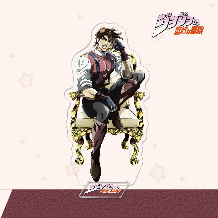 JoJo's Bizarre Adventure Animation Comics Peripheral Toys JOJO Dio Acrylic Stand-Up Sign Anime Action Figure Model Collection