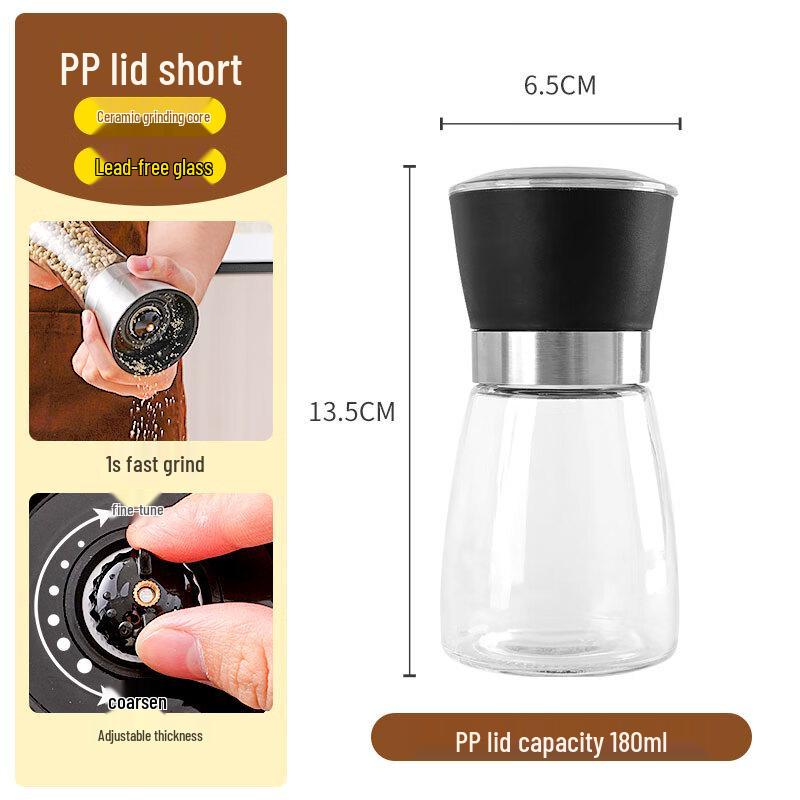 Zhaoran 304 Stainless Steel Manual Pepper Grinder