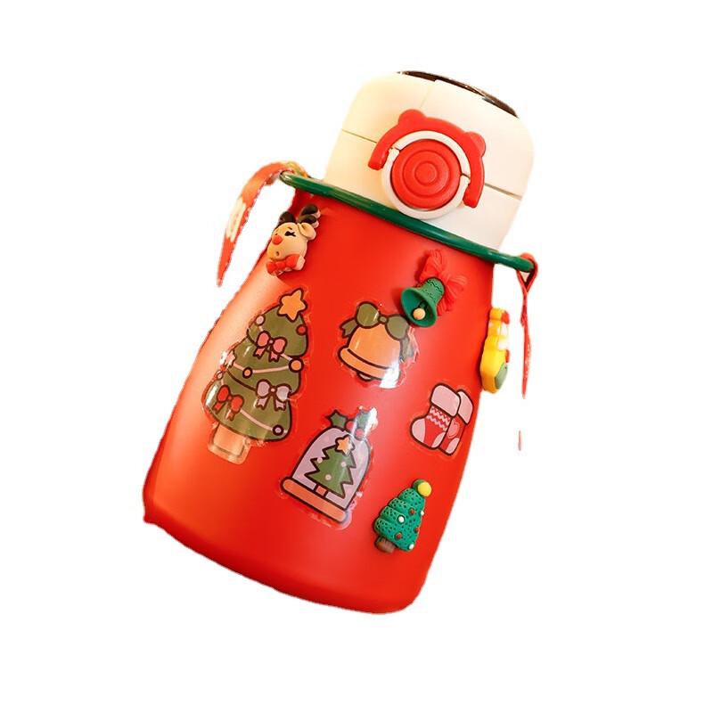 TLAKEHO Christmas Insulated Water Bottle with Temperature Display