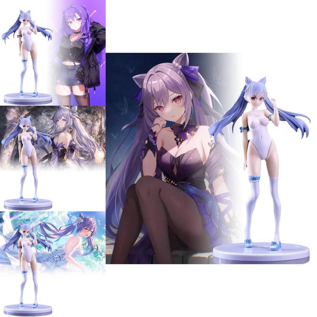 Genshin Impact Klee Pvc Figure Stunning Swimwear Design Beautiful Anime Model