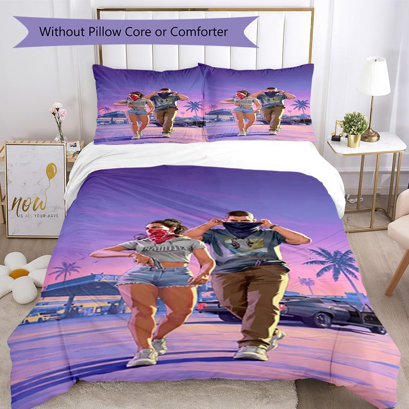 Gta Bed Linen Set Suitable for Guest Room Lightweight Christmas Gift