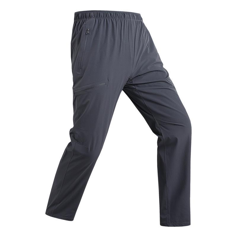 Men s Lightweight Quick-Dry Waterproof Hiking Pants - Summer Sports  Outdoor Casual Trousers L