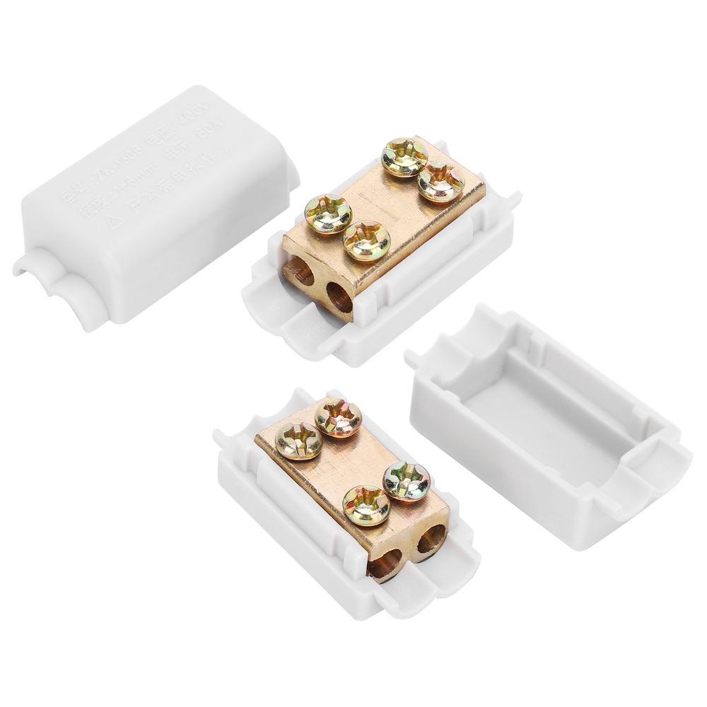 5Pcs ZK-1306/ZK-T1 Terminal Spliter Parallel Connection Box Design Terminal Parallel Spliter Copper Copper Terminal Spliter