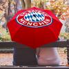 Football Team Umbrella with Automatic Open/Close & Self-8-Rib Heavy-Duty Umbrella, Compact Travel Umbrella Suitable for Outdoor