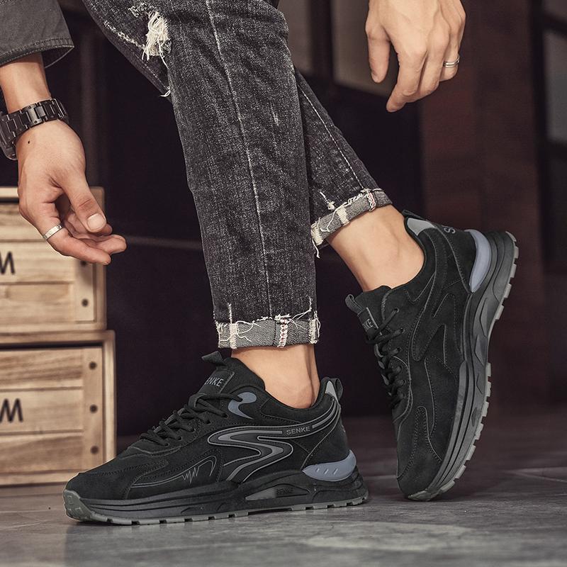 Men's Fashion Casual Low Top Skateboarding Shoes Boys Comfortable Sneakers Male Students Trending Soft Sole Classic Breathable Gym Non-slip
