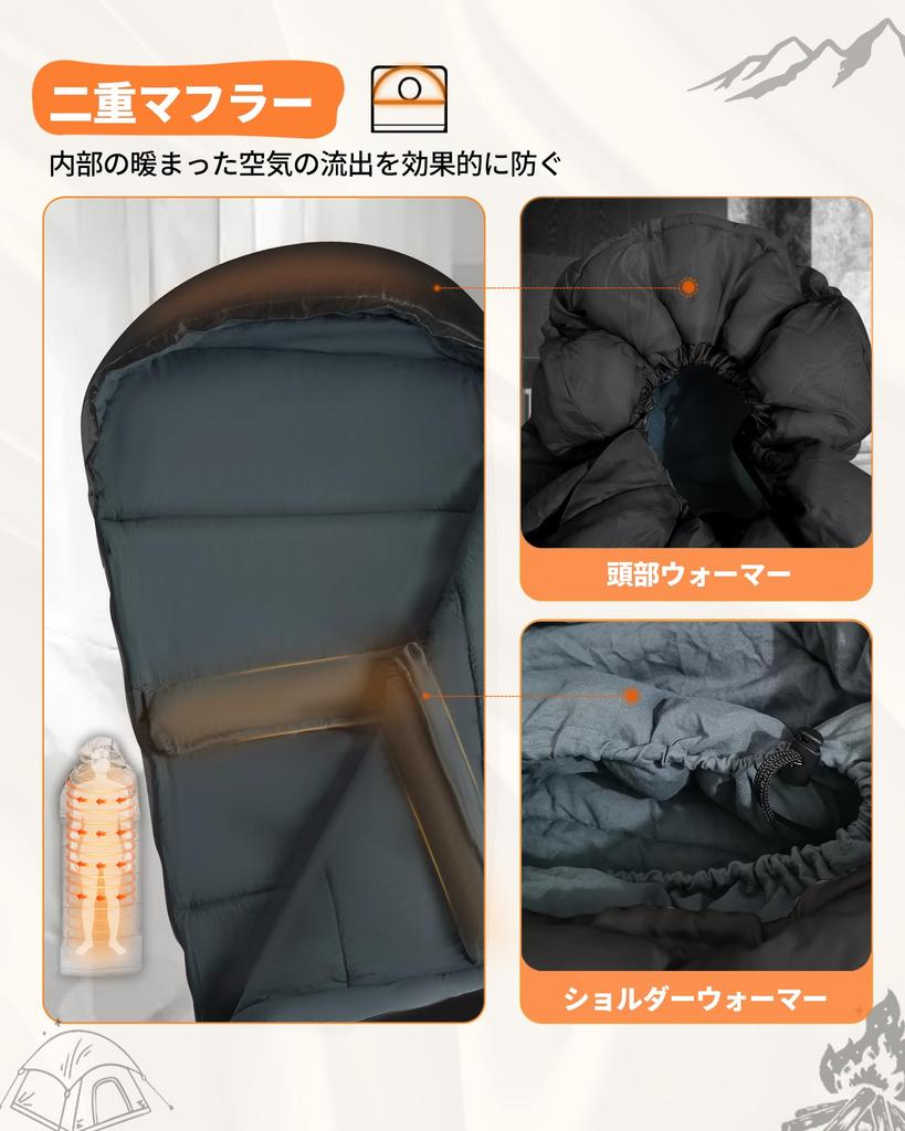 Nord Coast Sleeping All Envelope High For Sleeping In the Overtime At Disaster Preparedness Bag, Season, Compact, Type, 230T, Waterproof, Lightweight,