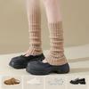 White Pile Socks, Women's Leg Covers, Slimming Spring and Autumn Calf Socks, Long Stockings, Autumn and Winter Socks