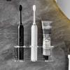 Acrylic Electric Toothbrush Holder 2/3/4 Holes Wall Mounted Toothpaste Storage Rack Toothbrush Stand Bathroom Accessories