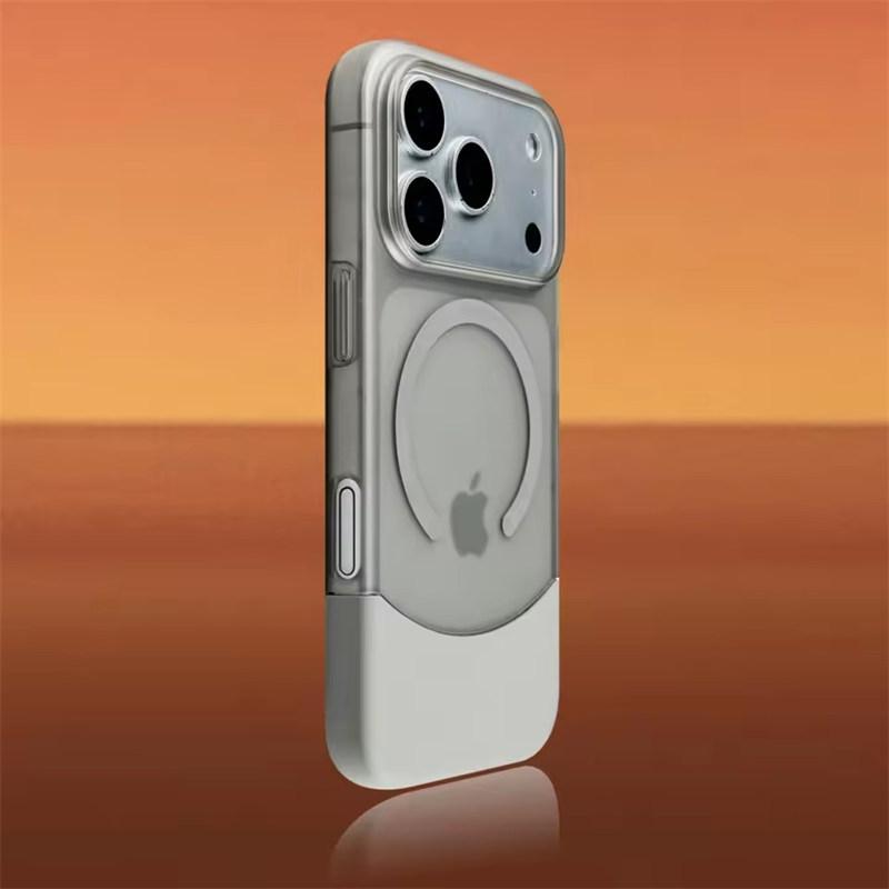 Luxusní Segmentované Skládací Tvrdé Matné Pouzdro pro Magsafe pro iPhone 17 Air 16 15 14 13 12 11 Pro Max Plus Magnetické Ultra Tenké Pouzdro