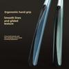 [5 Pack] U-Shaped Long Head Soft Bristle Toothbrush for Adults - Non-Slip Wide Handle