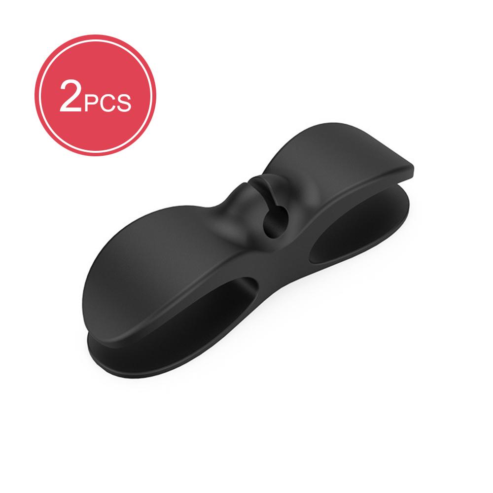 2PCS Wire Household Cable Organizer Power Cord Storage Kitchen Plug Fixer Winding Finishing