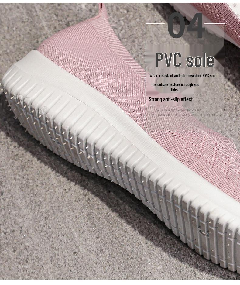 Chaussures de Sport Décontractées Confortables à Semelle Souple pour Femmes Âgées - Nouveau Style Grande Taille Chaussures en Tissu Vieux Pékin