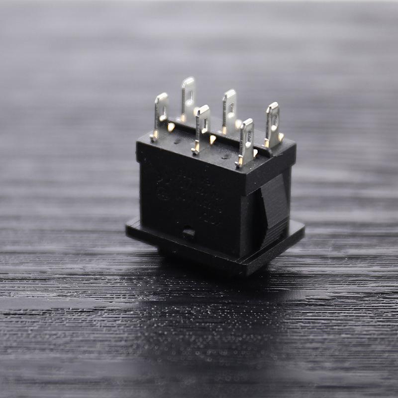 

Kcd2 Mini Black 6Pin On/Off/On Rocker Switch Boat Rocker Switch Third Gear чорний