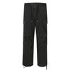 BUCKAROO Dyed Parachute Cargo Pants Black