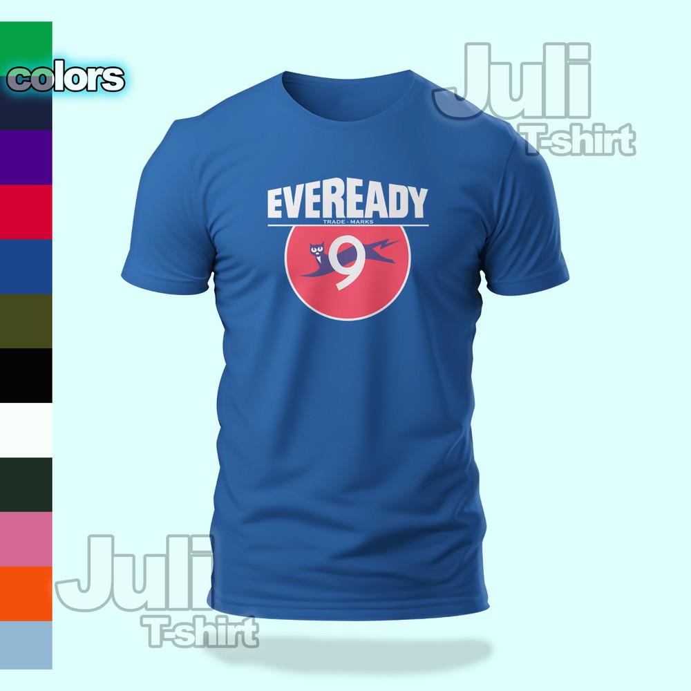 

Eveready Retro Battery Black Cat Nine Lives Logo funny t-shirt Size S-5XL USA Unisex T-Shirt XXXL