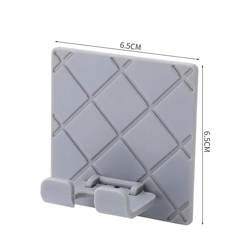 Plugg Ledning Sokkel Holder Krok Plugg Kabel Organizer for Stue Arbeidsrom Kjøkken Toalett Vaskerom Kontorpult Strøm USB Kroker