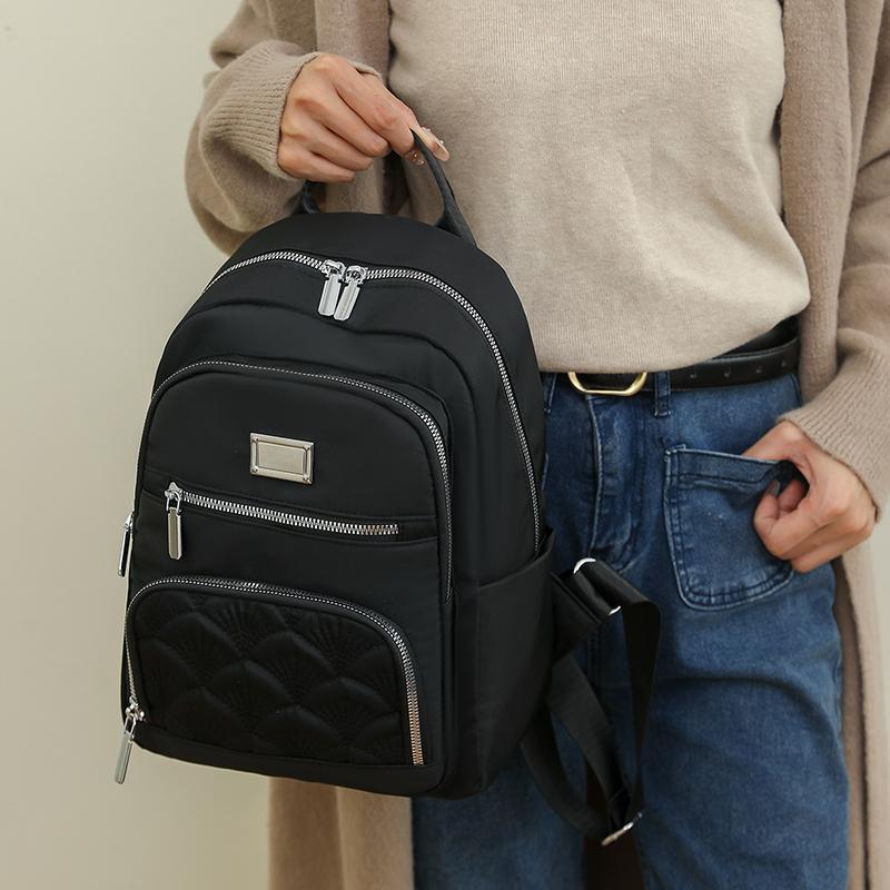 Women's Backpack Large Capacity Multi-Layer Backpack Student School Bag