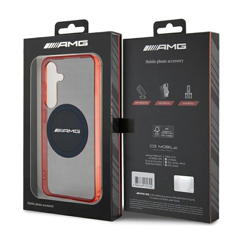 Amg Transparent Bicolor Magsafe - Etui Samsung Galaxy S24 (Czarny)