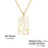 My Shape Shapely Beauty Women Necklaces Charming Pictorial Girl Pendants Pendants Neck Chain Stainless Steel Fashion Jewelry