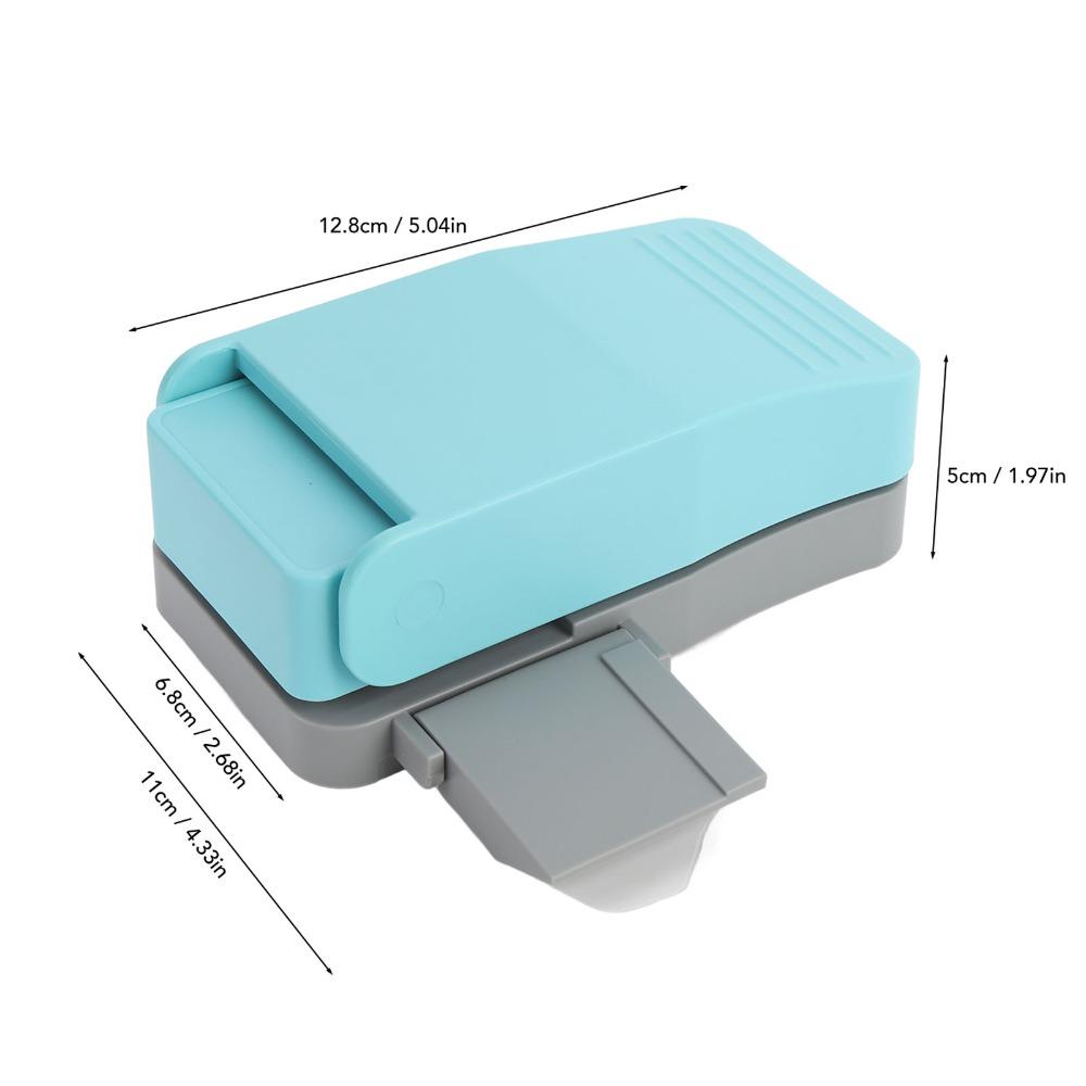 Clean Cut Puzzle Punch Labor Saving Level Handle ABS Iron Puzzle Making Machine Easy To Use Blue Puzzle Cutter DIY Projects